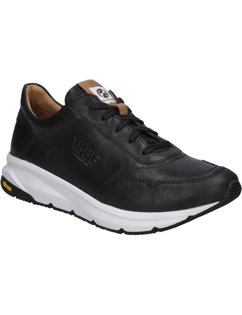 JOSEF-SEIBEL-Sneaker-Donald-01,-schwarz-kombi-schwarz