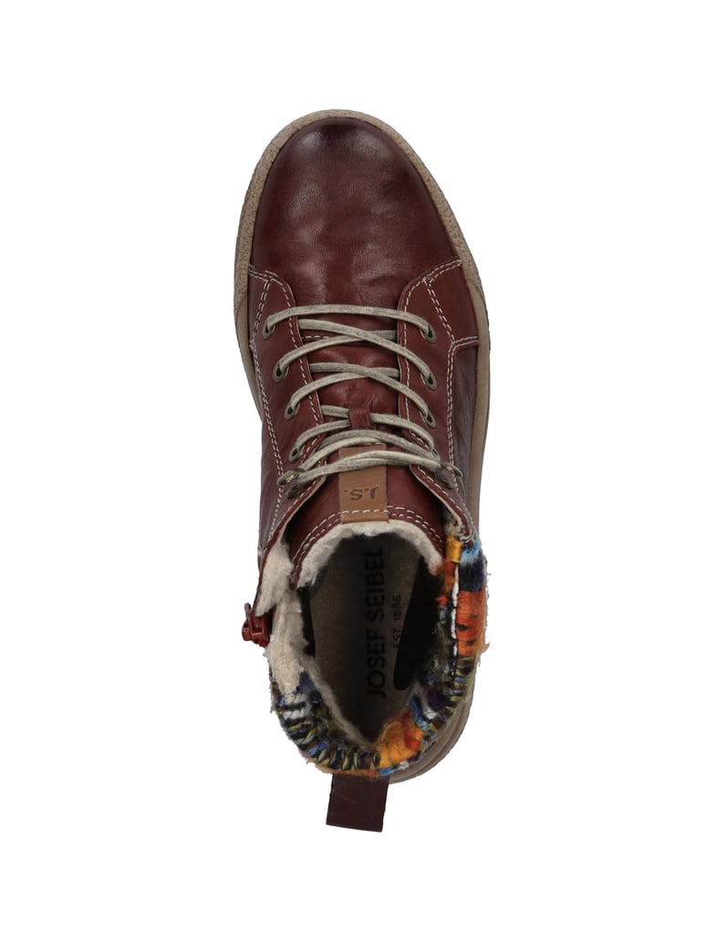 JOSEF-SEIBEL-Stiefelette-Alina-52,-bordo-kombi