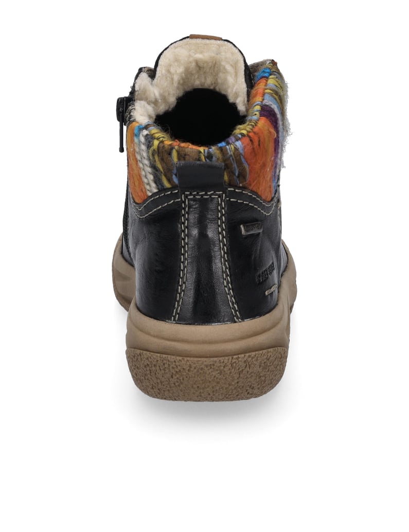 JOSEF-SEIBEL-Stiefelette-Alina-52,-schwarz-kombi-schwarz