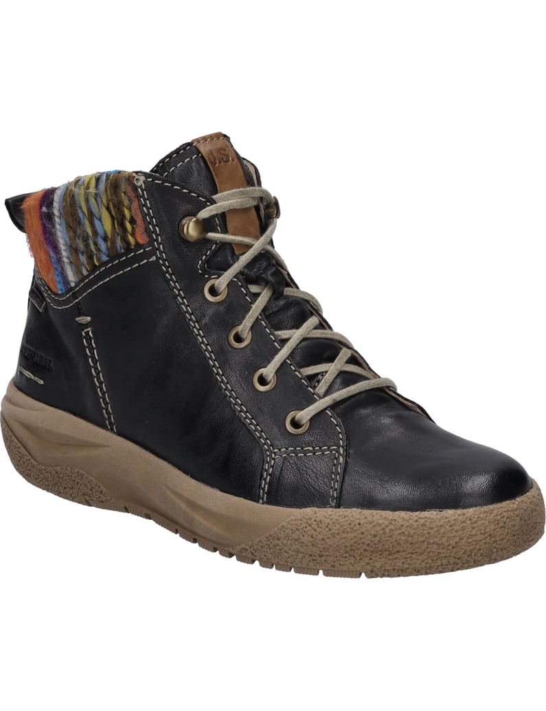 JOSEF-SEIBEL-Stiefelette-Alina-52,-schwarz-kombi-schwarz