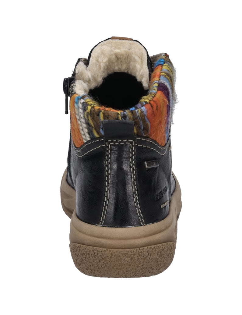 JOSEF-SEIBEL-Stiefelette-Alina-52,-schwarz-kombi-schwarz