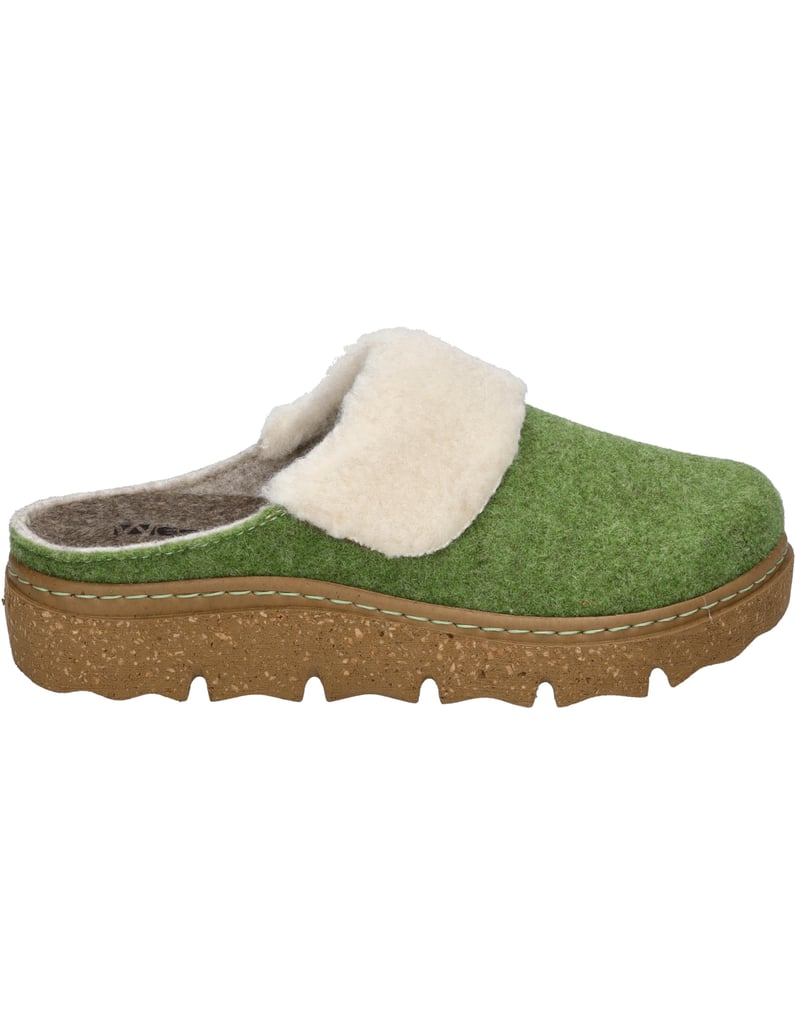 Westland-Hausschuh-Carmaux-03,-grün-kombi