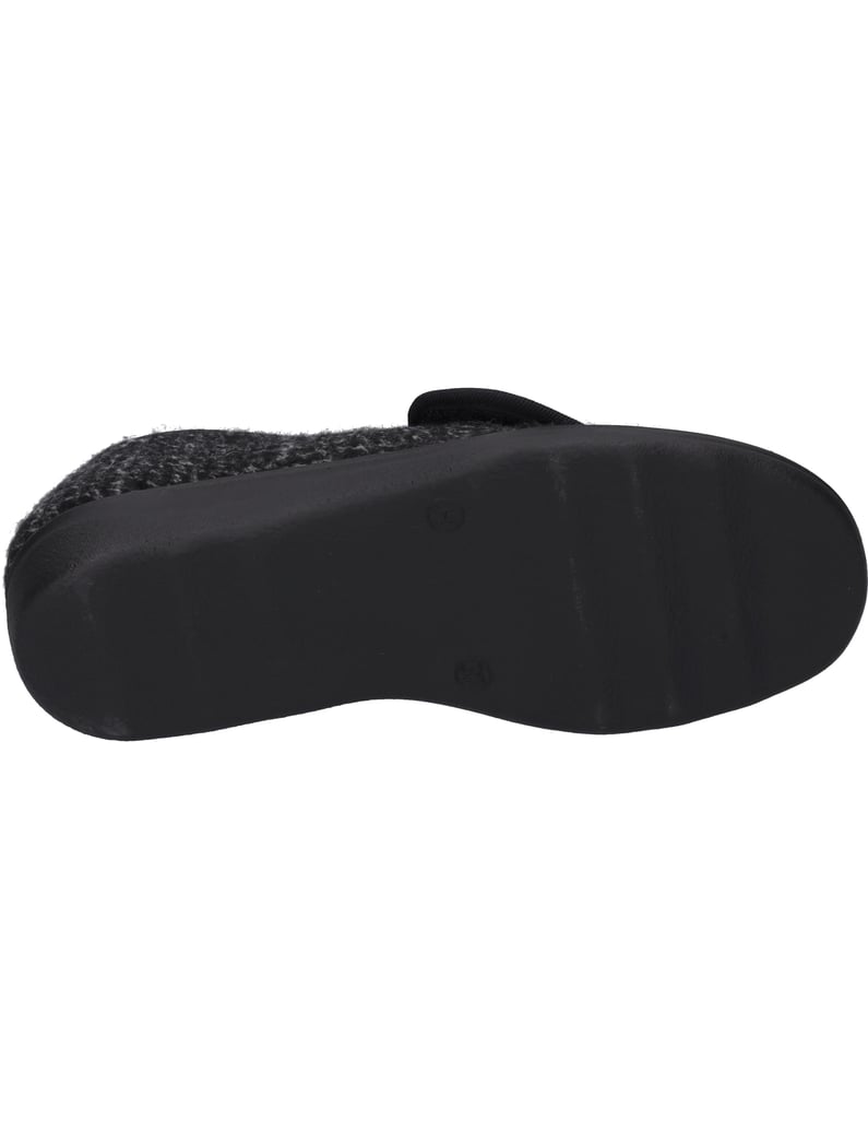 Westland-Hausschuh-Nice-105,-schwarz-kombi-schwarz