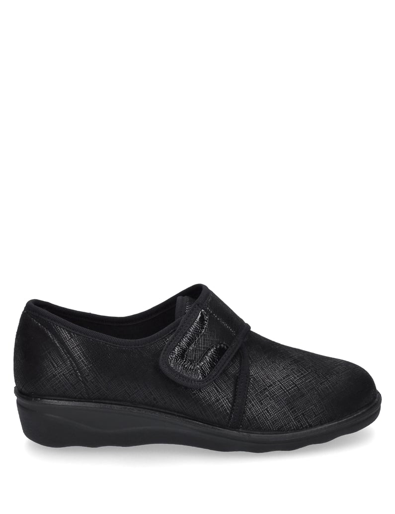 Westland-Hausschuh-Nice-106,-schwarz-schwarz