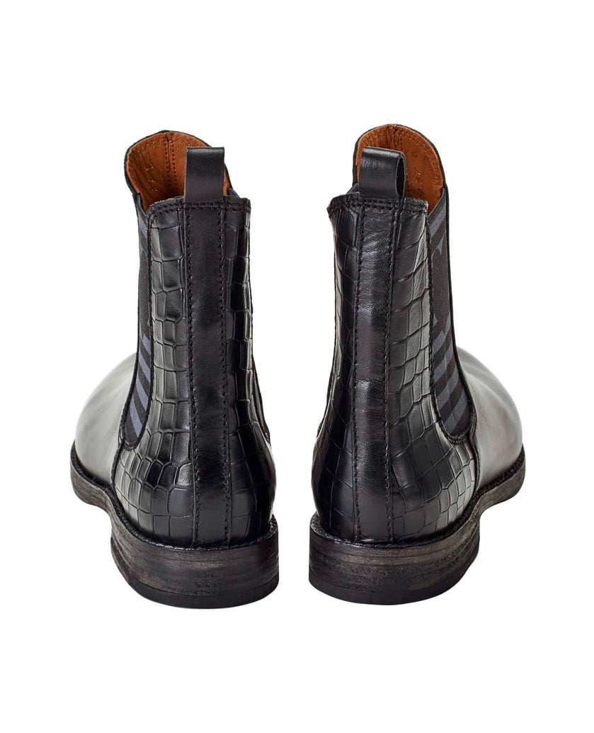 CRICKIT-CHELSEA-BOOT-AMY-MIT-STREIFEN-UND-HERZ-schwarz