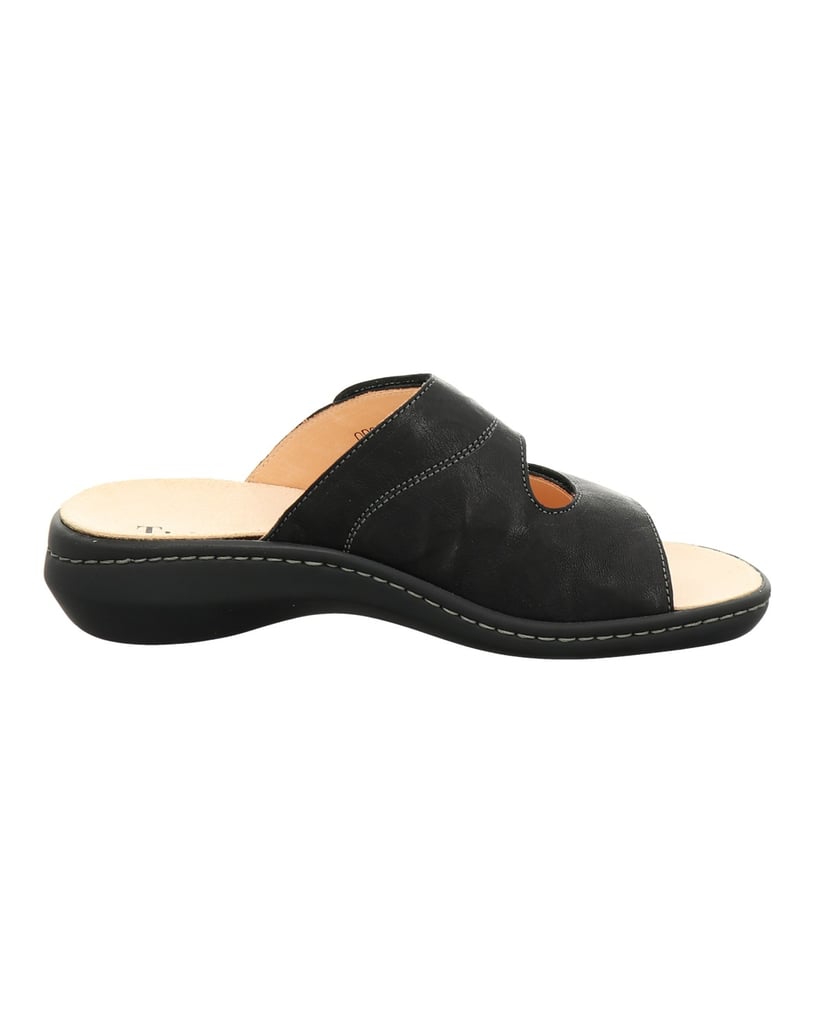 Think-Tieffußbett-Pantolette-CAMILLA-schwarz