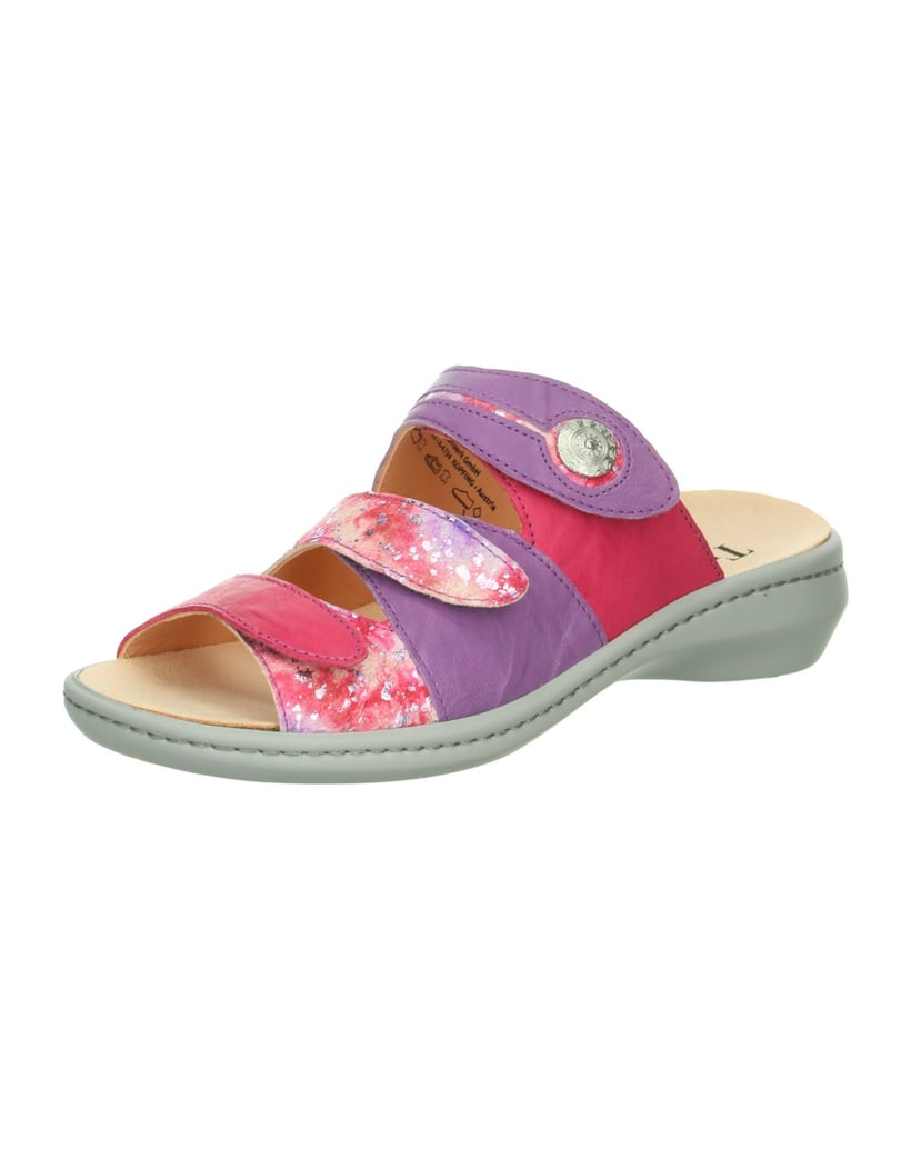 Think-Tieffußbett-Pantolette-CAMILLA-rot