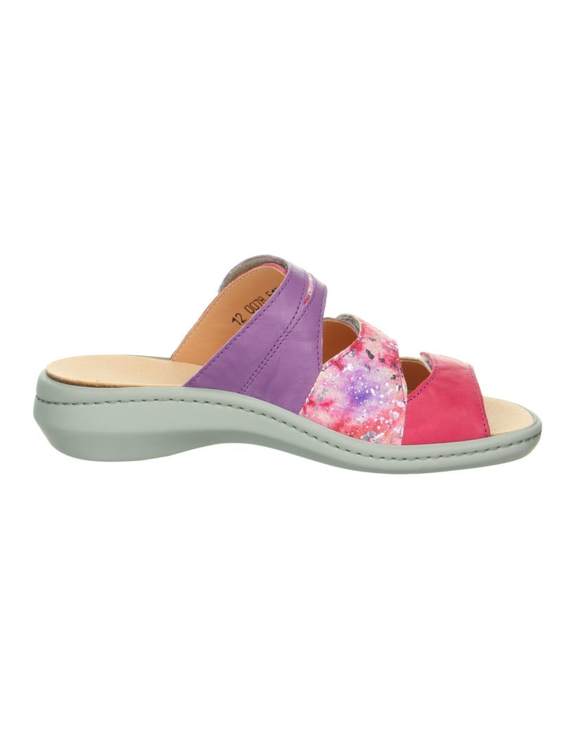 Think-Tieffußbett-Pantolette-CAMILLA-rot