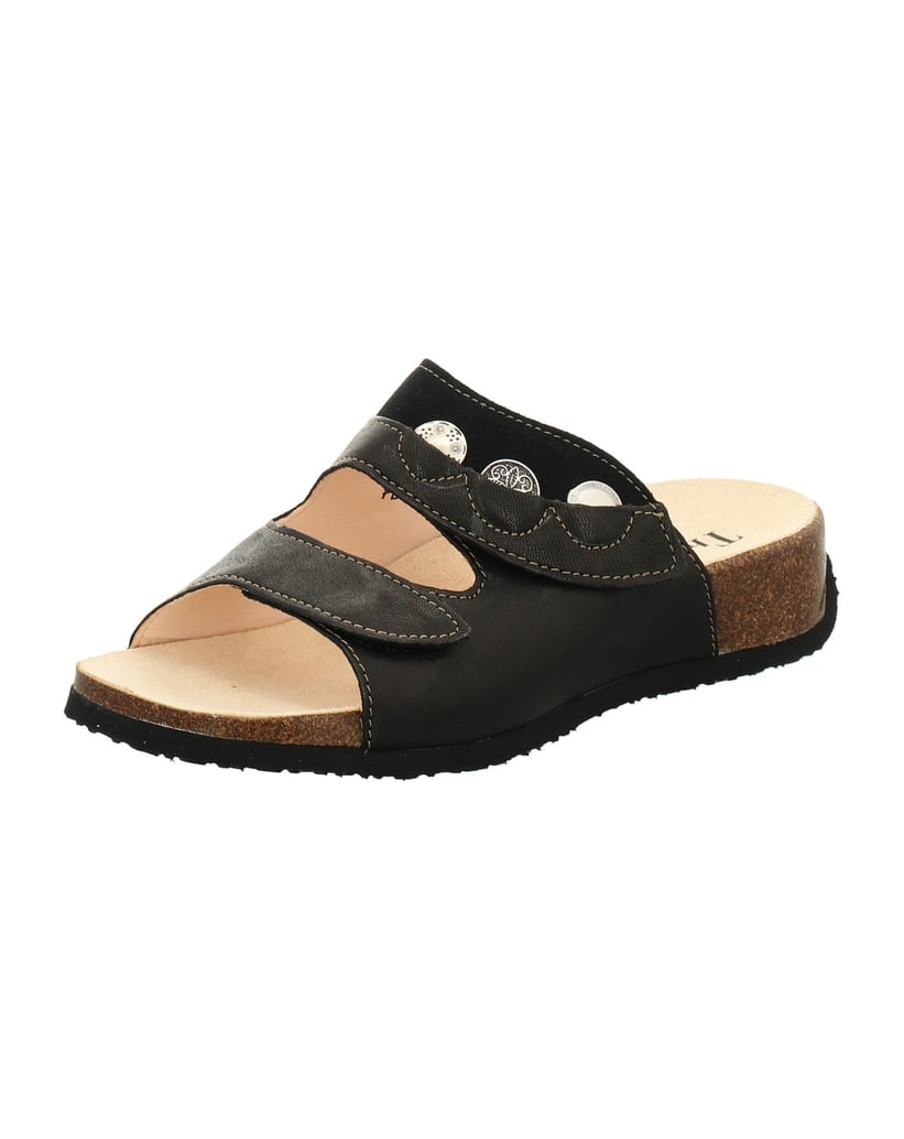 Think-Tieffußbett-Pantolette-MIZZI-schwarz
