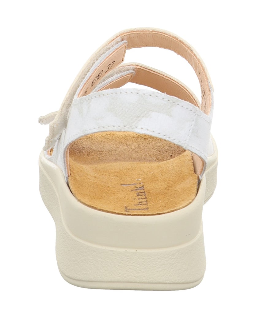 Think-Tieffußbett-Sandale-MEGGIE-weiss