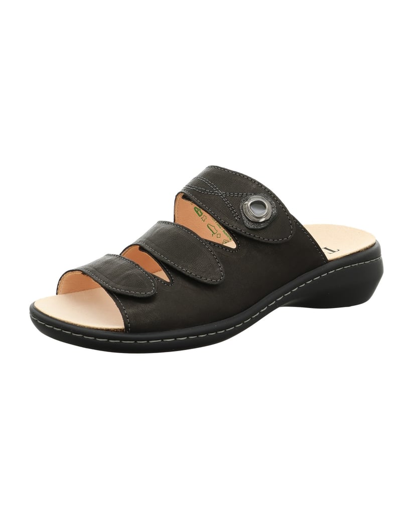 Think-Tieffußbett-Pantolette-CAMILLA-schwarz