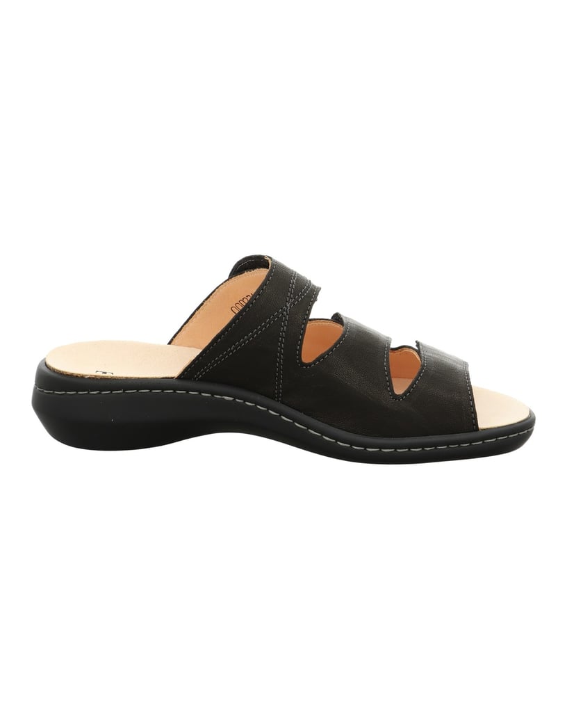 Think-Tieffußbett-Pantolette-CAMILLA-schwarz