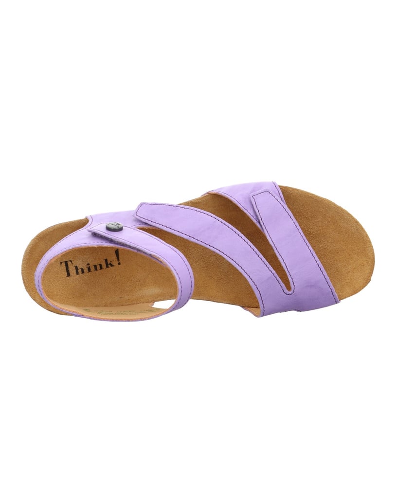 Think-Tieffußbett-Sandale-DUMIA-lila