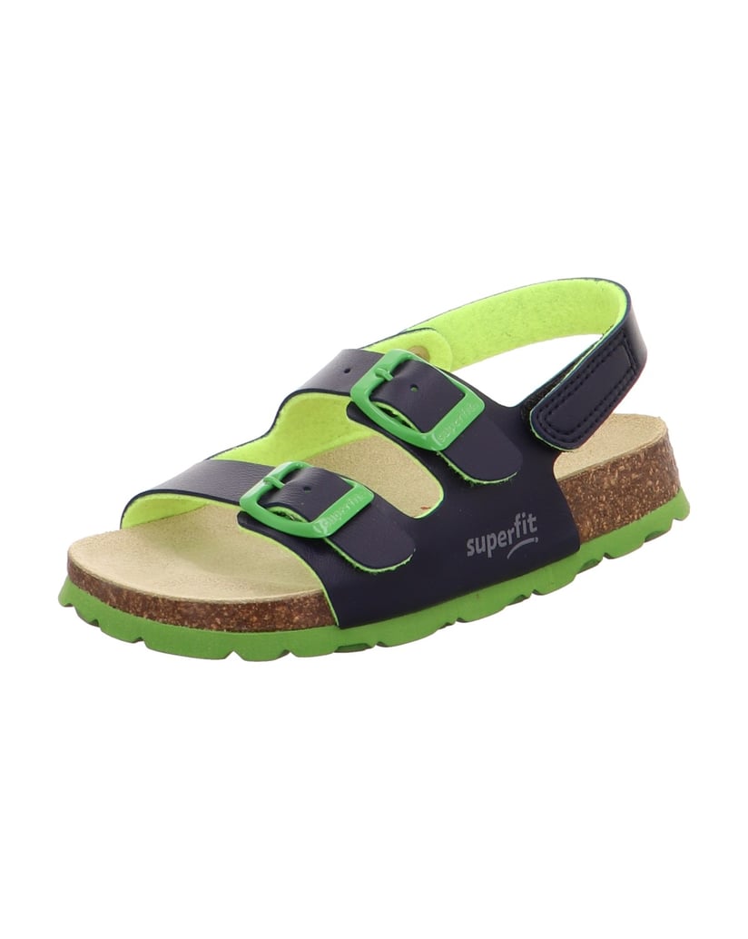 Superfit-Tieffußbett-Sandale-FUSSBETTPANTOFFEL-blau