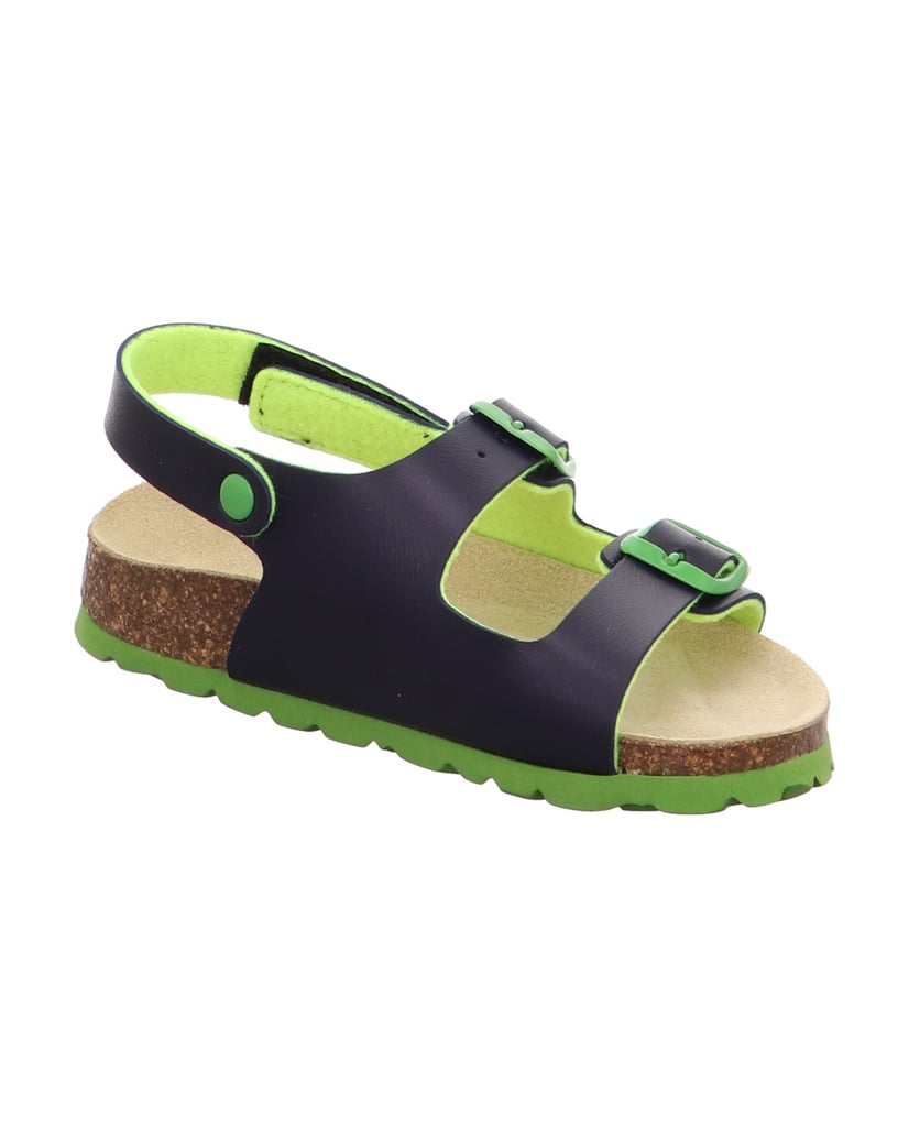 Superfit-Tieffußbett-Sandale-FUSSBETTPANTOFFEL-blau