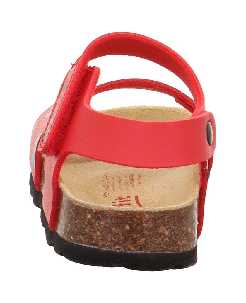 Superfit-Tieffußbett-Sandale-FUSSBETTPANTOFFEL-rot