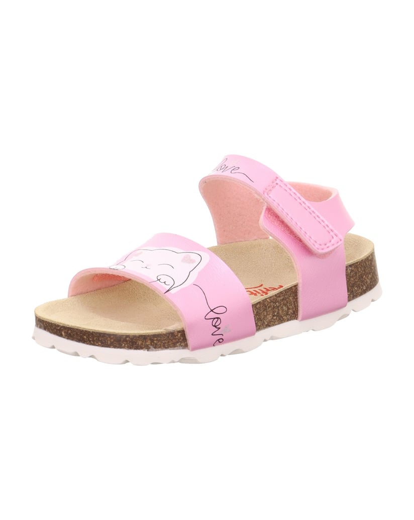 Superfit-Tieffußbett-Sandale-FUSSBETTPANTOFFEL-rot