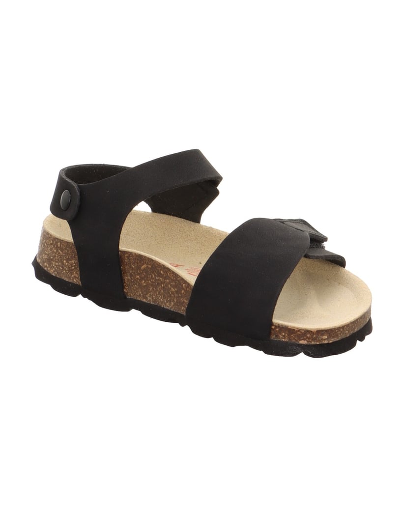 Superfit-Tieffußbett-Sandale-FUSSBETTPANTOFFEL-schwarz