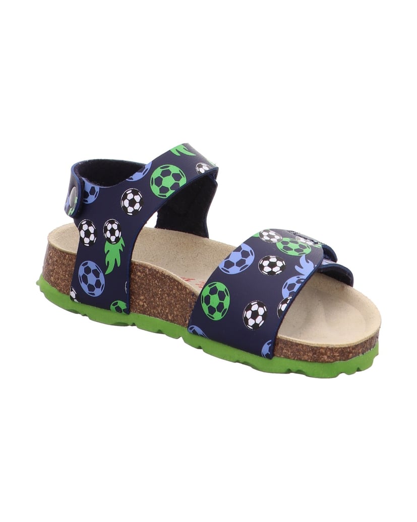 Superfit-Tieffußbett-Sandale-FUSSBETTPANTOFFEL-schwarz