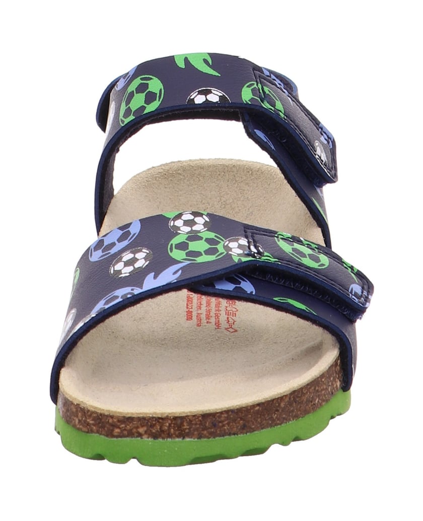 Superfit-Tieffußbett-Sandale-FUSSBETTPANTOFFEL-schwarz