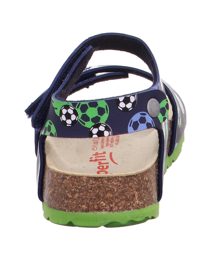 Superfit-Tieffußbett-Sandale-FUSSBETTPANTOFFEL-schwarz