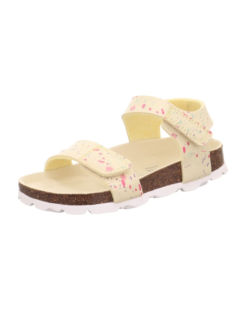 Superfit-Tieffußbett-Sandale-FUSSBETTPANTOFFEL-gelb