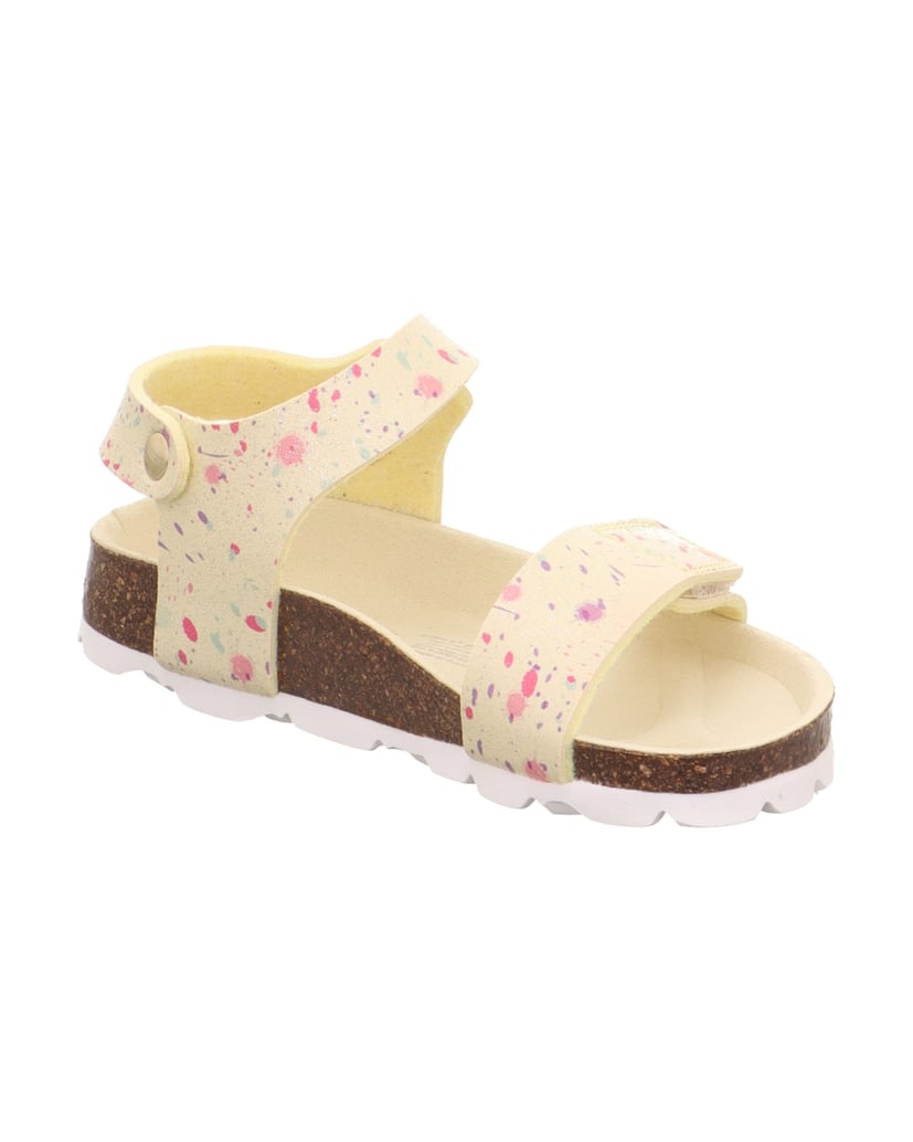 Superfit-Tieffußbett-Sandale-FUSSBETTPANTOFFEL-gelb