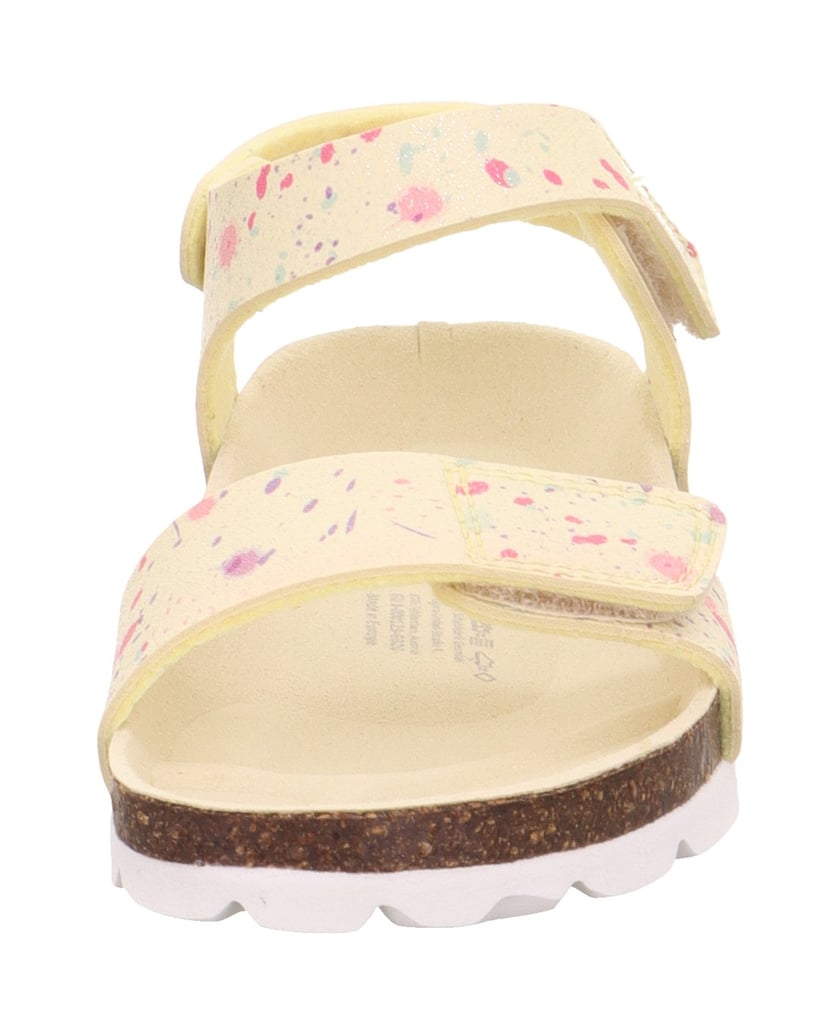 Superfit-Tieffußbett-Sandale-FUSSBETTPANTOFFEL-gelb