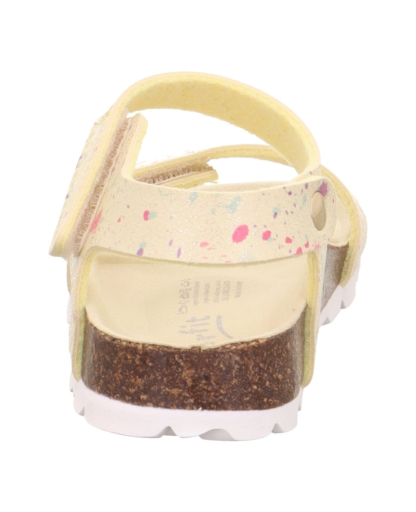 Superfit-Tieffußbett-Sandale-FUSSBETTPANTOFFEL-gelb