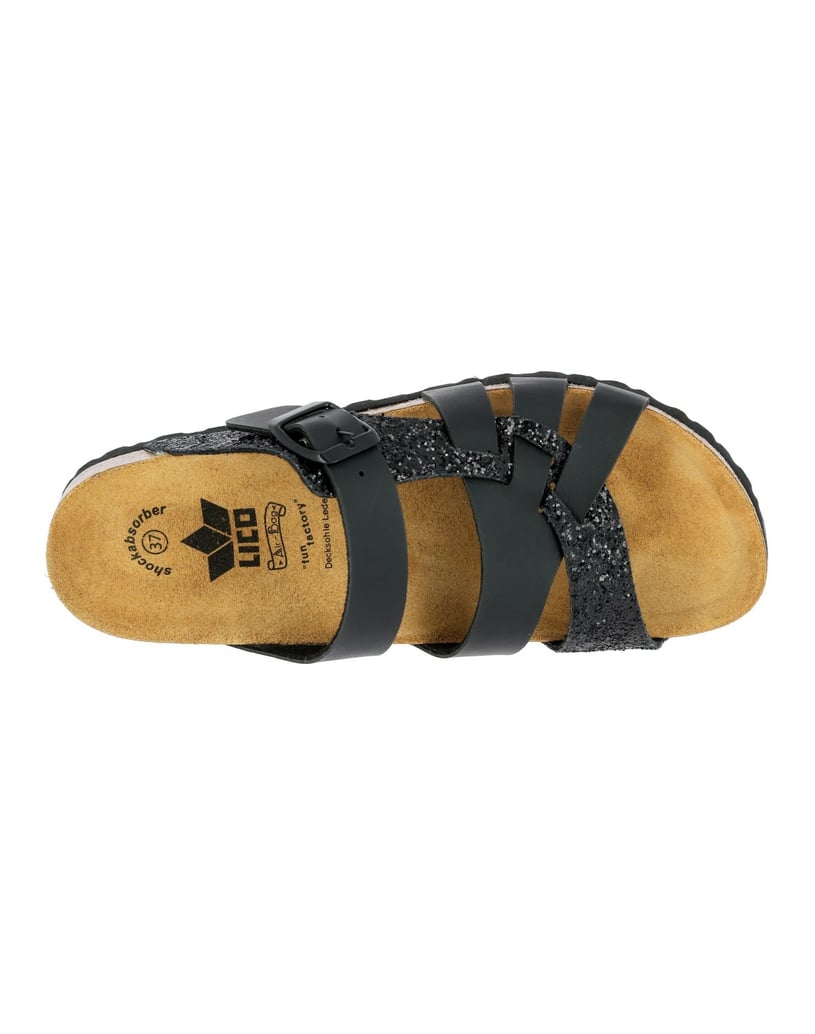 Lico-Pantolette-Bioline-Gleam-schwarz