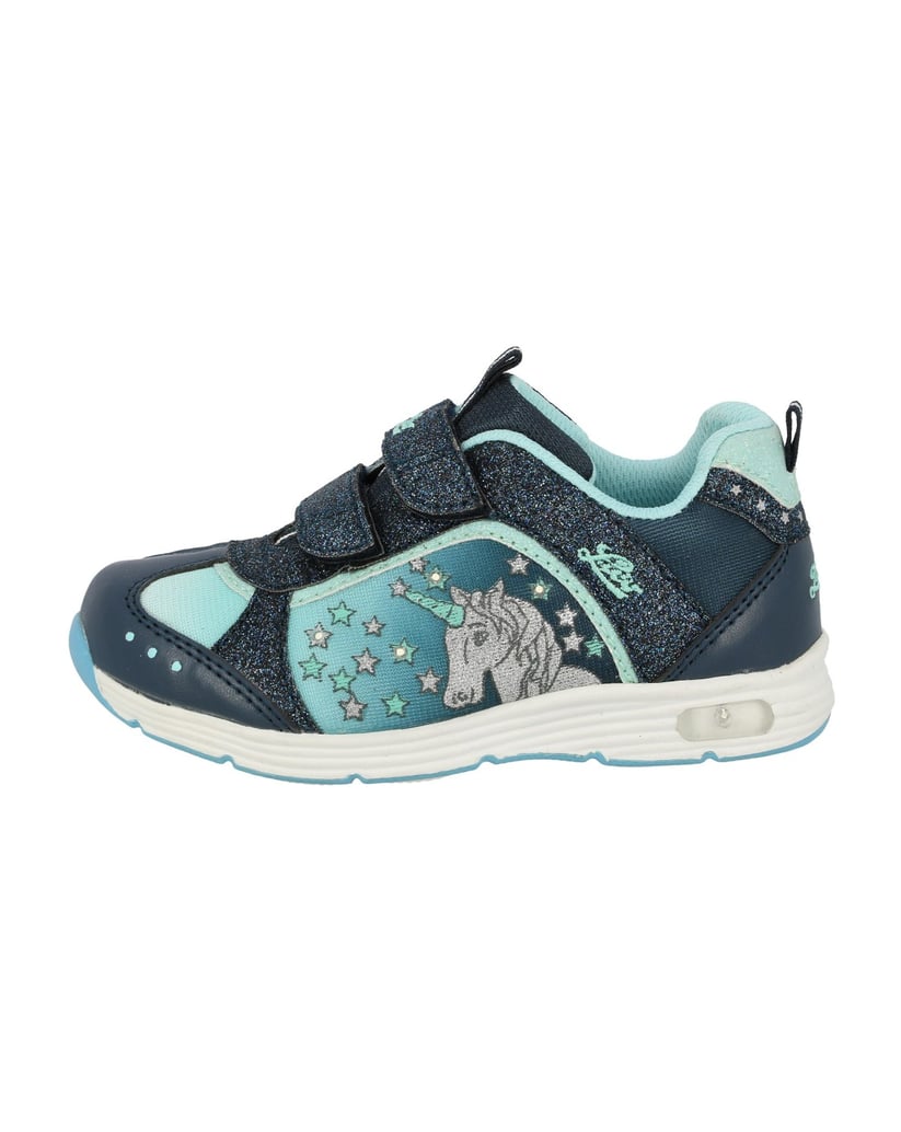 Lico-Freizeitschuh-Unicorn-V-blinky-blau