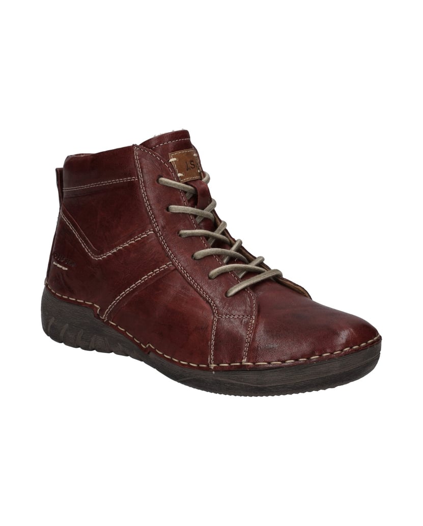 JOSEF-SEIBEL-Stiefelette-Felicia-01,-bordo-kombi-rot