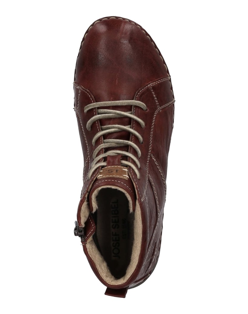 JOSEF-SEIBEL-Stiefelette-Felicia-01,-bordo-kombi-rot