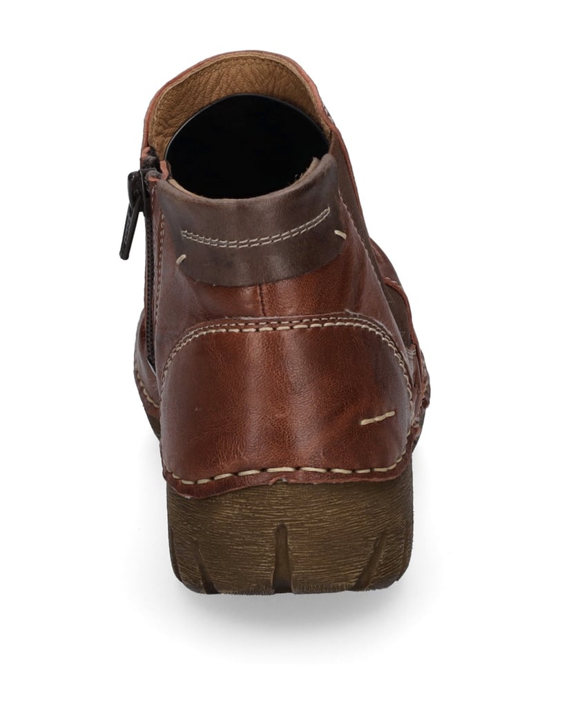 JOSEF-SEIBEL-Stiefelette-Felicia-03,-rost-kombi-rot