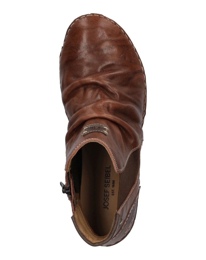 JOSEF-SEIBEL-Stiefelette-Felicia-03,-rost-kombi-rot