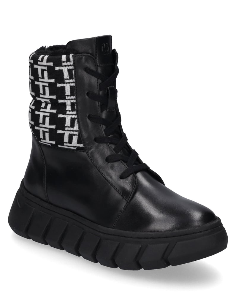 GERRY-WEBER-Stiefelette-Biella-16,-schwarz-weiss