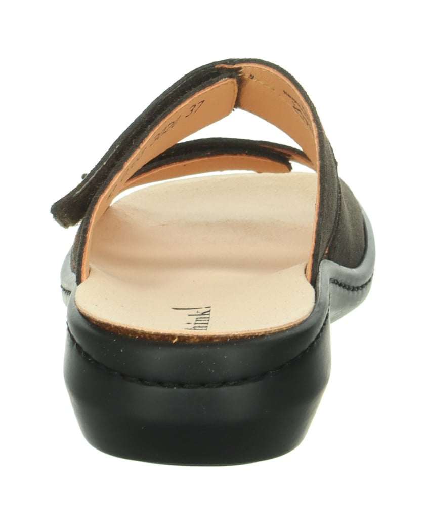 Think-Tieffußbett-Pantolette-CAMILLA-dunkelbraun