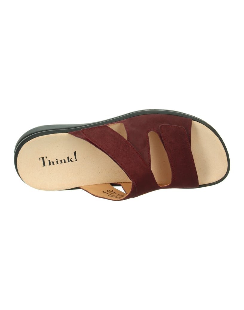 Think-Tieffußbett-Pantolette-CAMILLA-dunkelbraun