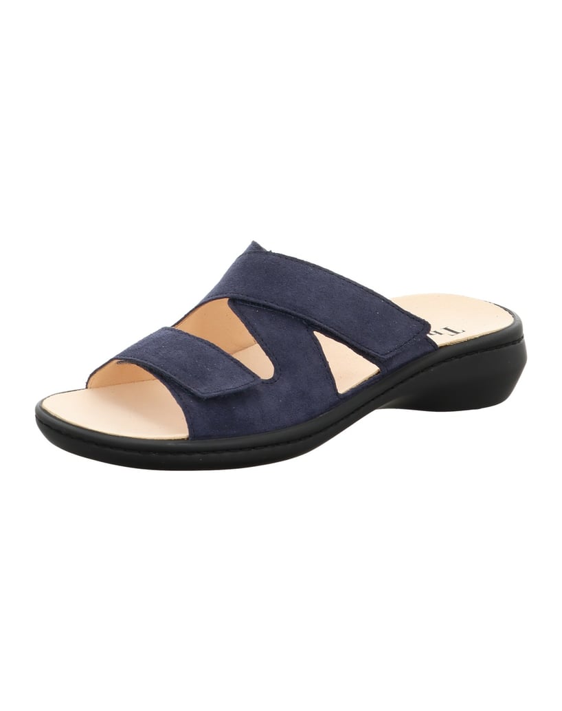 Think-Tieffußbett-Pantolette-CAMILLA-dunkelbraun