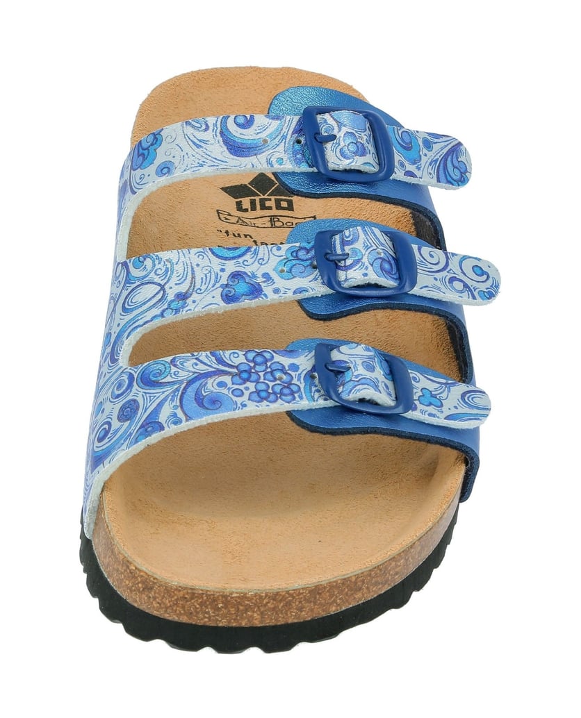 Lico-Pantolette-Bioline-Flower-blau