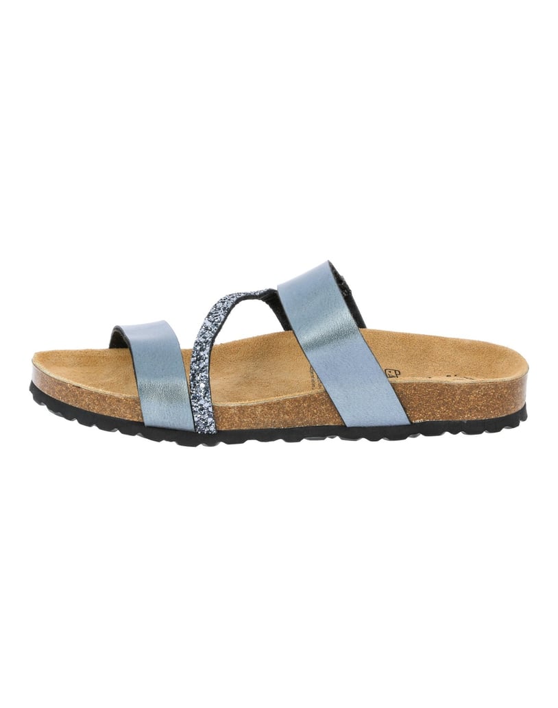 Lico-Pantolette-Bioline-Glitter-grau