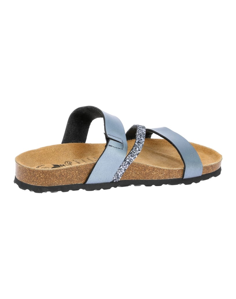 Lico-Pantolette-Bioline-Glitter-grau