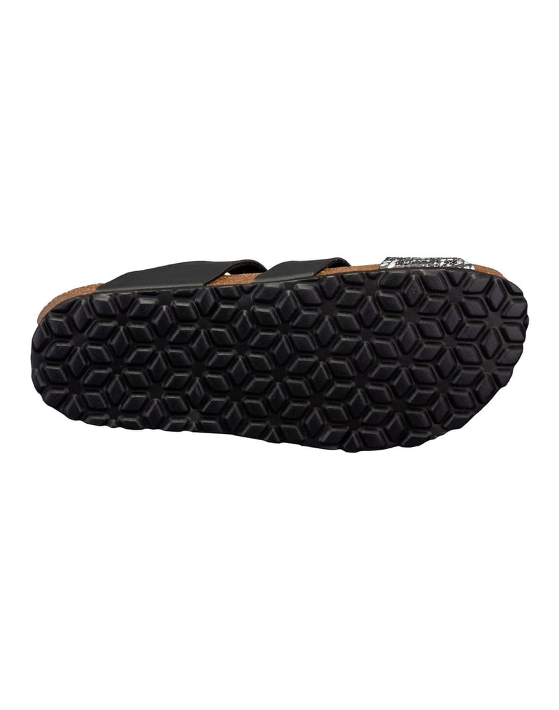 Lico-Pantolette-Bioline-Flora-schwarz