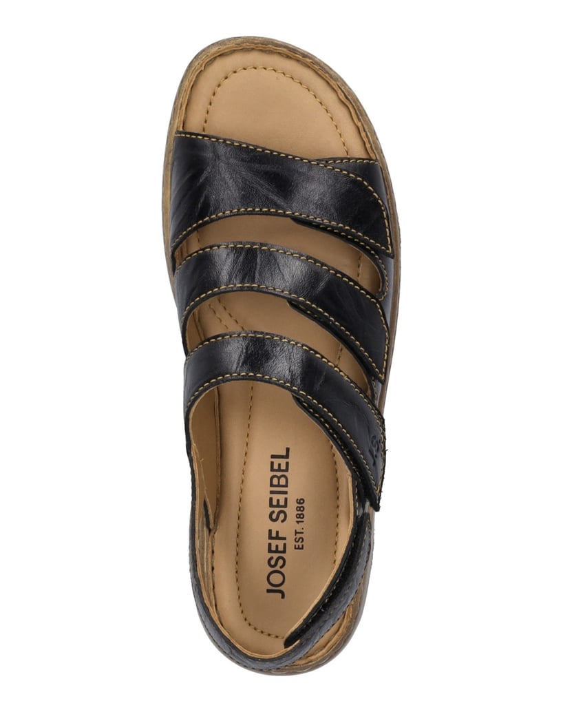 JOSEF-SEIBEL-Sandale-Debra-57,-schwarz-schwarz