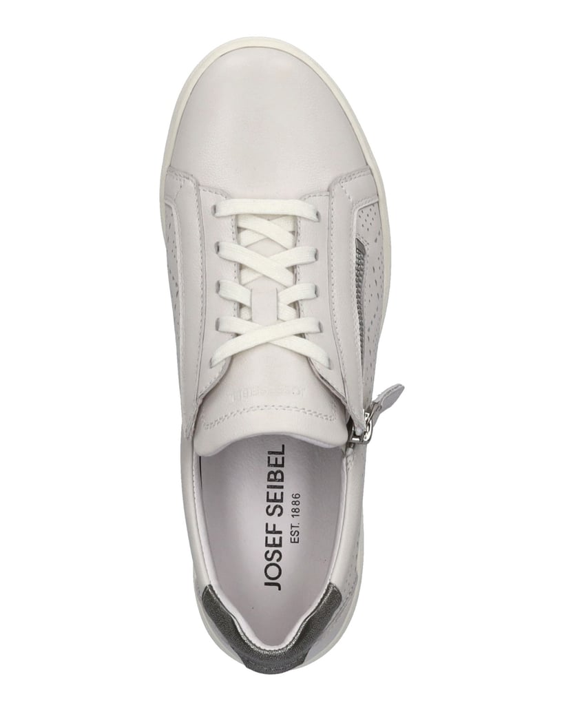 JOSEF-SEIBEL-Sneaker-Caren-65,-weiss-platin-weiss