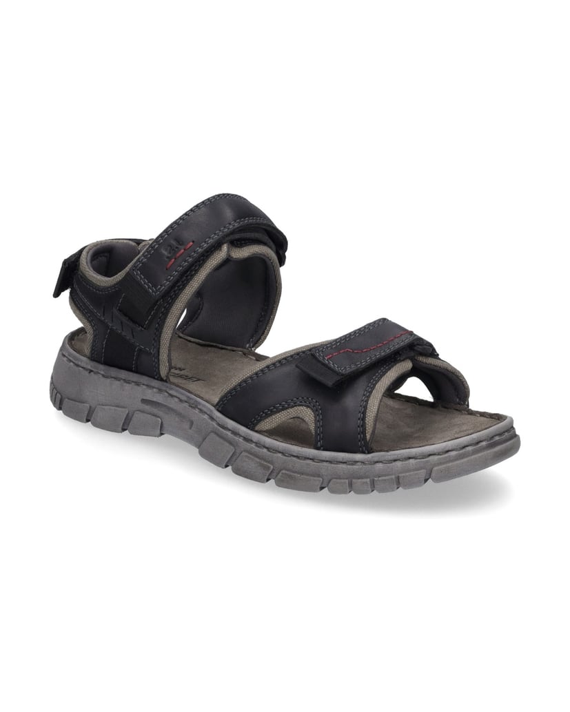 JOSEF-SEIBEL-Sandale-Brendan-03,-schwarz-kombi-schwarz