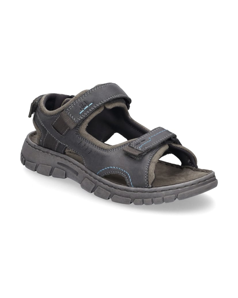 JOSEF-SEIBEL-Sandale-Brendan-04,-asphalt-kombi-grau