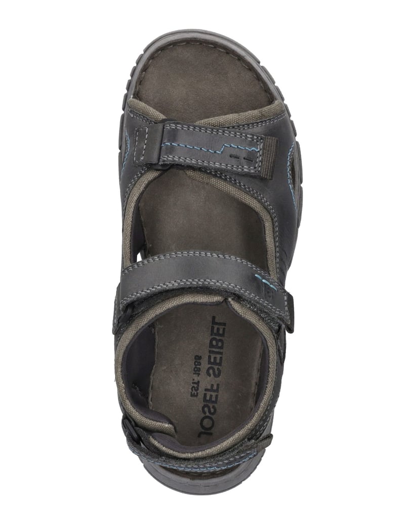 JOSEF-SEIBEL-Sandale-Brendan-04,-asphalt-kombi-grau