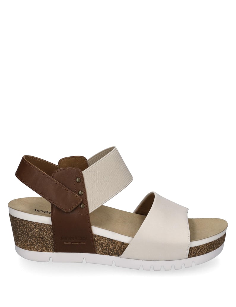 JOSEF-SEIBEL-Sandale-Quinn-09,-creme-kombi-beige