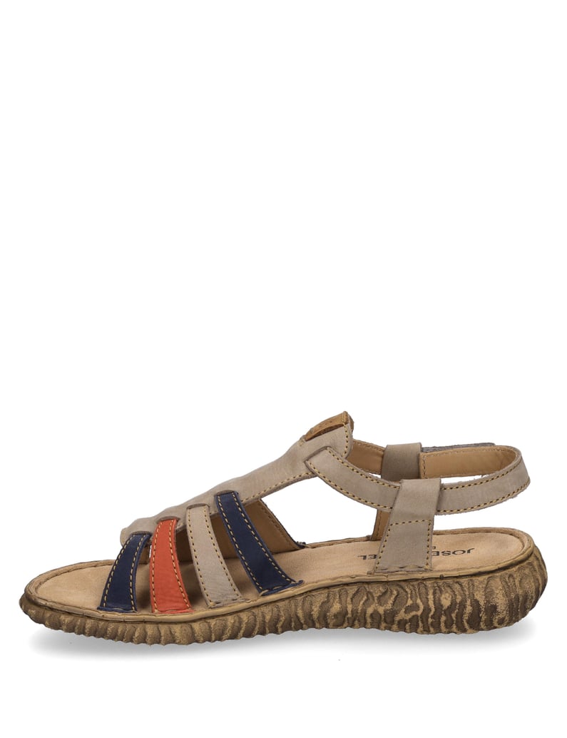 JOSEF-SEIBEL-Sandale-Ronja-07,-taupe-multi